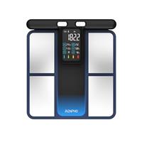 Renpho Morphoscan Intelligent Smart Body Analyser Bathroom Scale - Black Silver