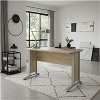 Furniture To Go Prima Desk - Grey and Oak