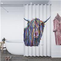 Steven Brown Angus McCoo Shower Curtain