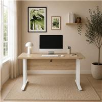 Furniture To Go Prima Desk - White and Oak