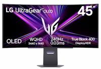 LG UltraGear 45 Inch 165Hz WFHD OLED Curved Gaming Monitor