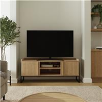GFW Octavia 2 Door TV Unit - Natural