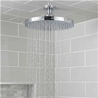 Aqualona Flower Fixed Shower Head - Silver