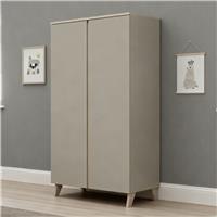 Babymore Dante Nursery 2 Door Wardrobe - Cashmere
