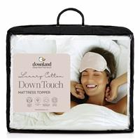 Downland Luxury Cotton Down Touch 3 cm Mattress Topper - King Size