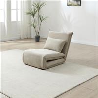 Kyoto Alfie Single Fabric Chairbed - Taupe