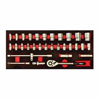 "Hilka 1/2"" Drive Metric Socket Set - 32 Pieces"