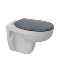Bemis Buxton Polypropylene Toilet Seat - Slate Grey