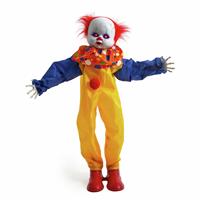 Premier Decorations Prelit Halloween Animated Standing Clown Decoration