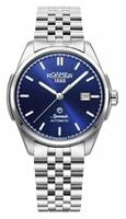 Roamer Men's Blue Dial Silver Stainless Steel Bracelet Watch