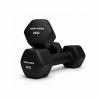 Northern Neoprene Hex Dumbbells - 2 x 2 kg