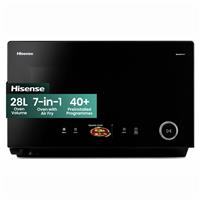 Hisense 800W 7-in-1 Speed Combination Microwave H28SO1UK - Black