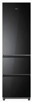 Haier HTR3518DNGBK Fridge Freezer - Black