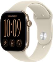 Apple Watch Series 12 GPS 46mm Aluminium Case Sand Sport Band - S/M