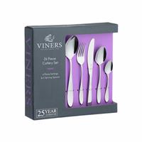 Viners Tabac 26 Piece Stainless Steel Cutlery Set