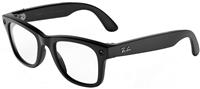 Ray-Ban Meta (Gen 3) Wayfarer - Matte Black, Clear Lenses