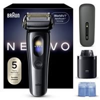 Braun NEVO17010C Electric Foil Shaver with Care System & PowerCase