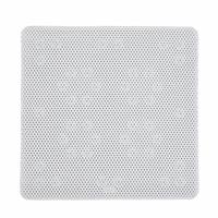Teviot Cushioned Non-Slip Square Shower Mat - White