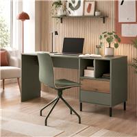 Furniture To Go Darwin 2 Drawer Desk - Green