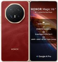 SIM Free HONOR Magic V6 5G 512GB AI Mobile Phone - Red