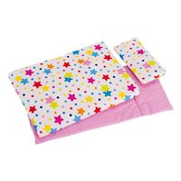 Goki 3 Piece Bedding Set for Dolls House - Stars