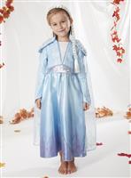 Disney Frozen 2 Elsa Blue Costume 9-10 years