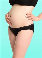 Lady Leaks Black Maternity Knickers 8-10