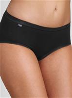 SLOGGI Black Basic Midi Knickers 3 Pack 8