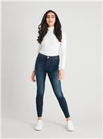Dark Denim Regular Fit Skinny Jeans 22R