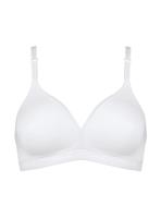 TRIUMPH White Micro Fun Non Wired Bra 32D