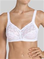 TRIUMPH White Delicate Doreen Bra 48DD