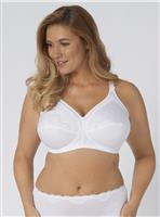 TRIUMPH White Doreen + Cotton Bra 42B