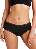 LOVE LUNA Black Period Bikini Knickers 10-12