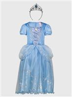 Disney Princess Cinderella Blue Costume 7-8 years