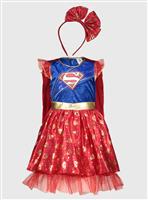 DC Comics Supergirl Red Outfit - 7-8 years