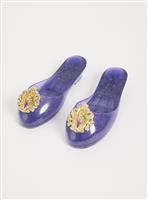 Disney Princess Purple Rapunzel Jelly Shoes - One Size
