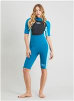 Turquoise & Aqua Short Leg Wetsuit 12