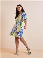 Everbelle Patchwork Floral Mini Dress 16