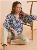 Everbelle Floral Bloom Chiffon Blouse - 6