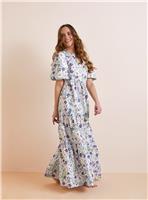 Everbelle Floral Bloom Poplin Maxi Dress 14
