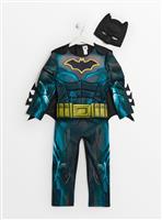 DC Comics Charcoal & Teal Batman Costume 7-8 years