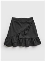 Grey Jersey Ruffle Skirt 9 years