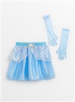 Disney Princess Cinderella Skirt & Long Gloves 3-5 years
