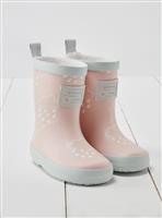 GRASS & AIR Little Kids Baby Pink Colour Revealing Wellies 12 Infant