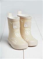 GRASS & AIR Stone Colour Changing Kids Winter Wellies 11 Infant