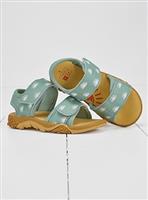 GRASS & AIR Kids Pistachio Colour Changing Sandals 4 Infant