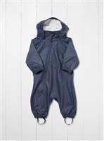 GRASS & AIR Little Kids Navy Puddlesuit 12-18 months