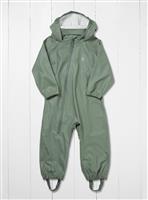 GRASS & AIR Little Kids Khaki Green Puddlesuit 12-18 months