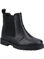 HUSH PUPPIES Laura Junior Leather Chelsea Boots 10 Infant