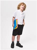 2 Pack Black Classic School Shorts 10 years